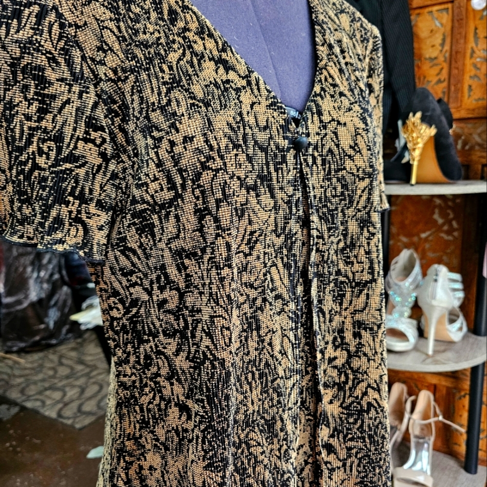 Printed Knit Dress " Connected Apparal"